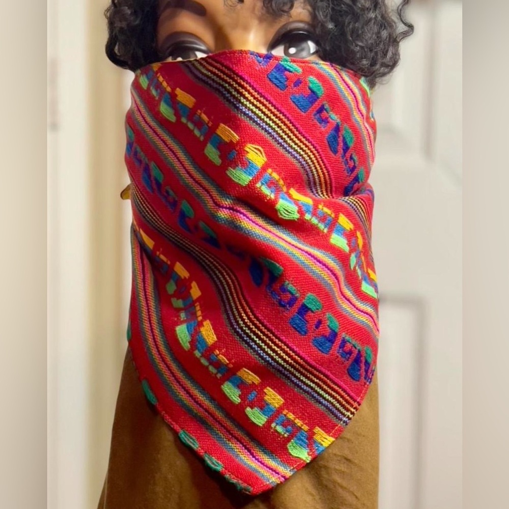 Colorful Woven Bandanna